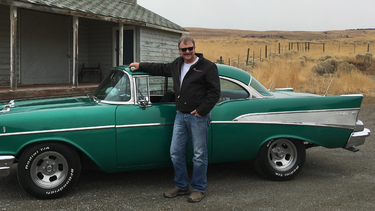 Brad Hagen has been reunited with the modified 1957 Chevy he originally bought when he was 17 years old.