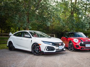 2017 Honda Civic Type R vs. Mini Cooper JCW 3 Door