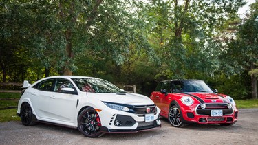 2017 Honda Civic Type R vs. Mini Cooper JCW 3 Door