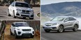 BMW X4, Acura RDX, Range Rover Evoque