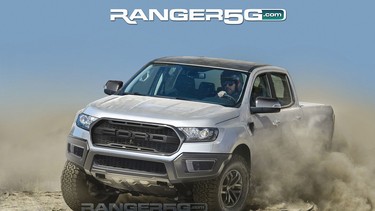 Ford Ranger Raptor fan rendering