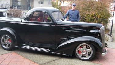 Joe Fort with the Australian-built 1937 General Motors Holden ‘Ute.'