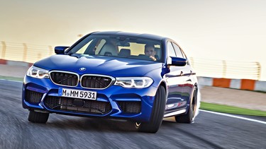 The 2018 BMW M5.