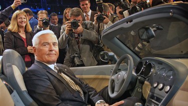 Bob Lutz sees a very near future where we won't need that steering wheel in a car anymore.