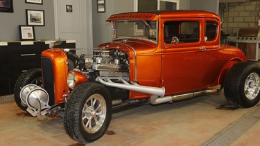 Linda Klassen's Model A hot rod provides memories of her late husband Alvin.