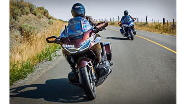 One of the unabashed stars of this weekend's Vancouver Motorcycle Show is the all-new Honda Gold Wing, a next-gen tourer with a six-speed manual transmission and an electronically adjustable suspension.