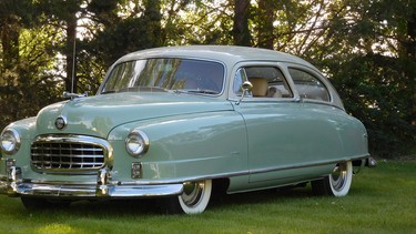 Gord Leeson's 1950 Nash Airflyte has been customized to be a smooth highway cruiser. In 2016 the car won Builders Choice at the Goodguys Car Show in Spokane, Wash.