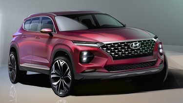 2019 Hyundai Santa FE XL rendering