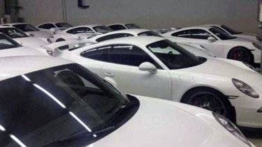 A cache of 18 2015 Porsche 991 GT3s is for sale in Netherlands.