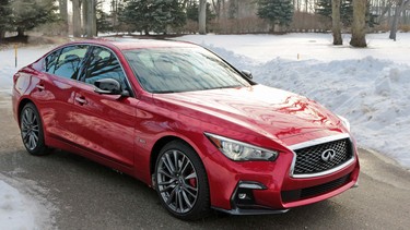 2018 Infiniti Q50 Red Sport 400