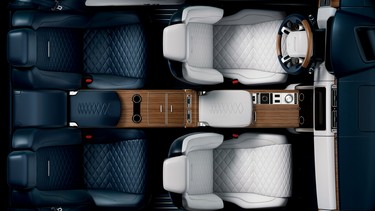 Interior image of the Land Rover Range Rover SV Coupe