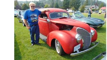 Victoria’s Keith Smith with the historic hot rod named Bloody Mary originally customized in 1956.