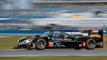 The No. 10 Cadillac of Wayne Taylor Racing at the 2017 Daytona 24 Hours.