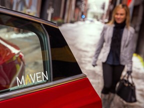 Chevrolet vehicle with Maven window sticker