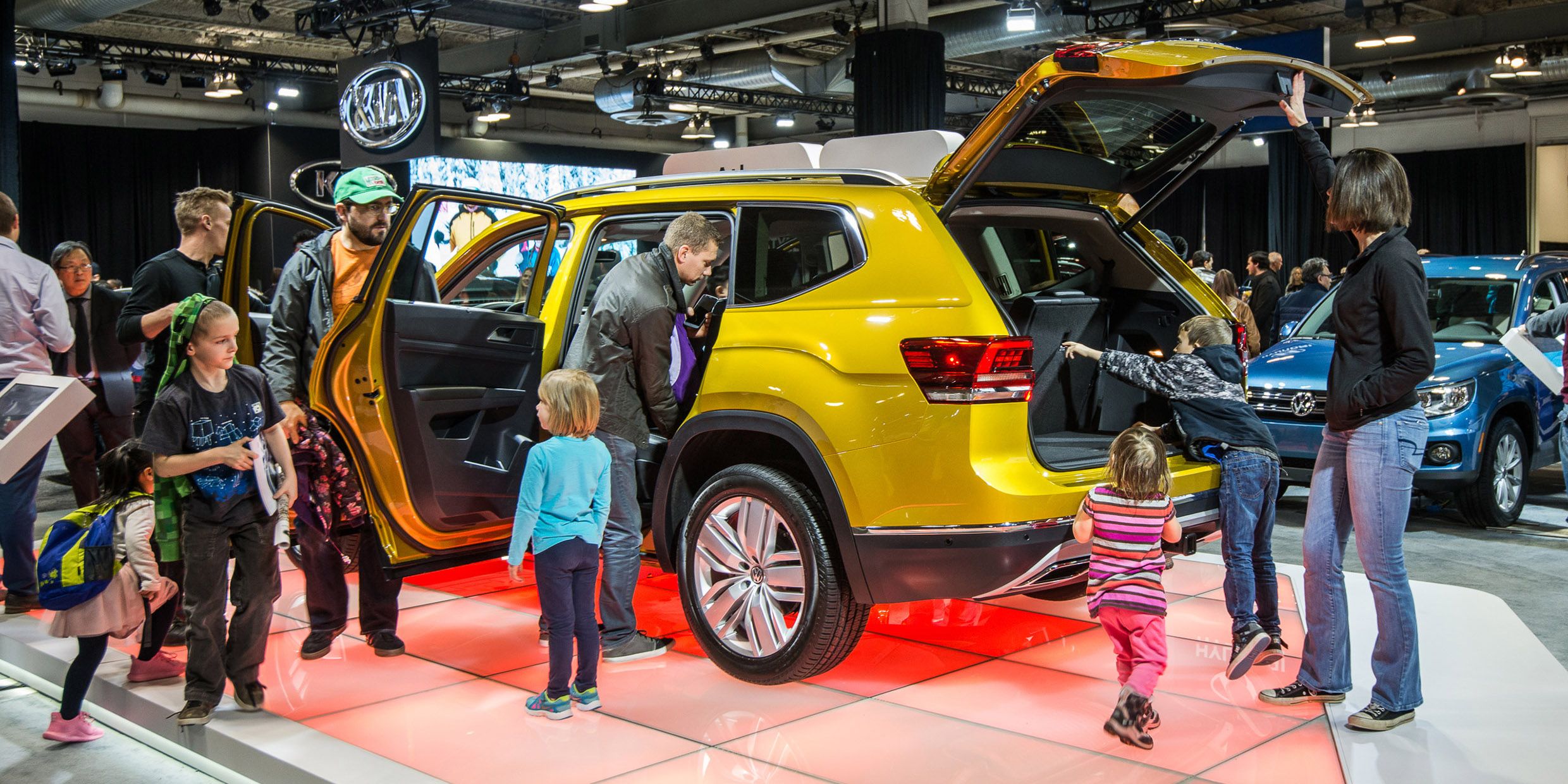 Calgary International Auto and Truck Show Driving