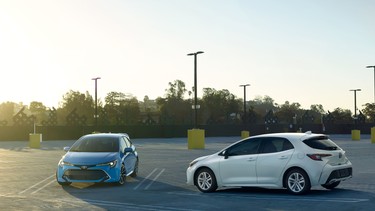 The 2019 Toyota Corolla Hatchback.