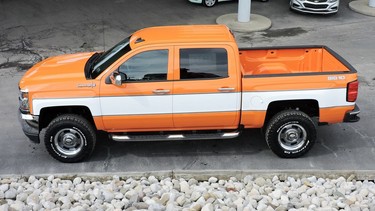 Valley Chevrolet's retro-inspired "Big 10" Chevrolet Silverado.