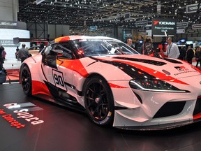 The Toyota GR Supra Racing Concept.