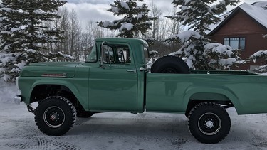 Scott Hadley's hard work on his classic pickup was rewarded with an Outstanding Truck Award at the recent 2018 Calgary World of Wheels.