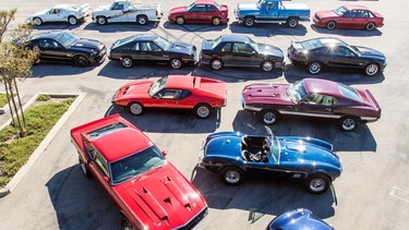 The personal collection of the late Carroll Shelby, as of March 2018.