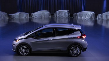 The reigning Canadian Green Car of the Year winner, the Chevrolet Bolt.
