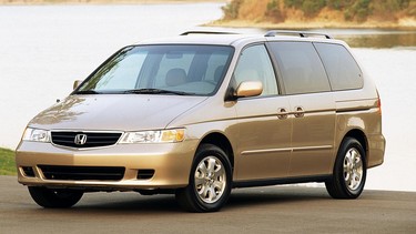 A 2003 Honda Odyssey.