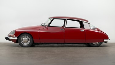 The 1973 Citroën DS 23, added to MoMA's collection in 2018.