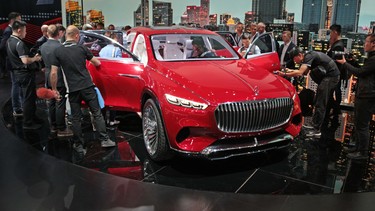 Mercedes-Maybach off-road luxury EV concept revealed