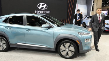 Underscoring the importance of this vehicle in Canada, Hyundai's global debut of the 2019 Kona EV took place at the 2018 Vancouver Auto Show on March 28, the same day it was unveiled at the New York Auto Show.