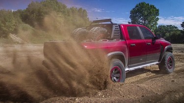 The 2016 Ram Rebel TRX concept.