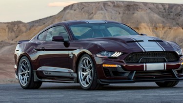 The 2018 Shelby Super Snake with wide-body kit.