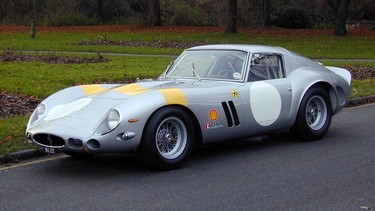 A 1963 Ferrari 250 GTO, serial number 4153 GT, thought to be one of the most expensive cars ever sold.