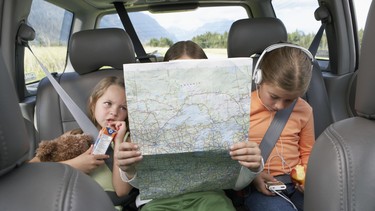 Road trips are a good opportunity to have a good family talk; if you can keep the smartphones down.