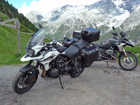 2018 Triumph Tiger 1200 XC and 2018 BMW R1200GS