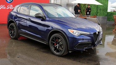 The new Alfa Romeo Stelvio Nero Edizione.