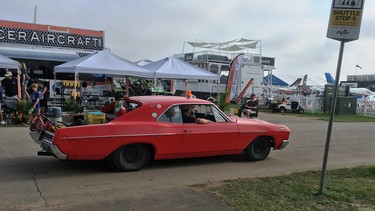 This 1966 Buick Special isn't a show car—it's an EAA workhorse that once ferried smoke oil – used by aerobatic aircraft to make smoke trails – to the flightline. The Buick was actually EAA founder Paul Poberezny's first car, and while it's still used as a backup support vehicle, it was replaced by a new smoke oil dune buggy kart in 2016.