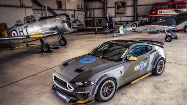 The 2018 Eagle Squadron Mustang GT by Ford Performance and Vaughn Gittin Jr.