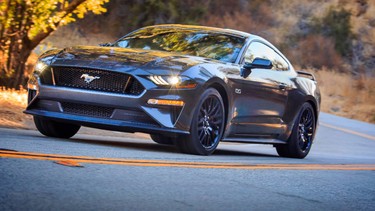 A 2018 Ford Mustang