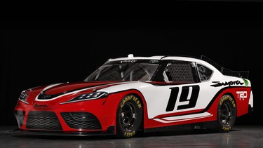 Toyota's new Supra sports car will run in NASCAR's Xfinity series in 2019.