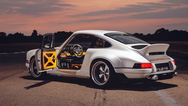 A Porsche 911 re-engineered by Signer as a "Dynamics and Lightweighting Study"