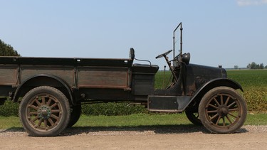 Ken Glanville's unrestored 1918 Chevrolet Model T one-ton