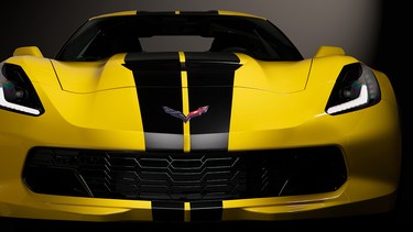 The 2018 Chevrolet Corvette Z06 Hertz 100th Anniversary Edition.