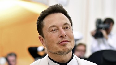 Elon Musk attends The Metropolitan Museum of Art's Costume Institute benefit gala celebrating the opening of the Heavenly Bodies: Fashion and the Catholic Imagination exhibition on Monday, May 7, 2018, in New York.