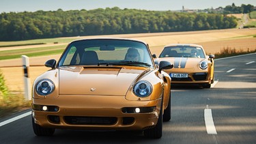 Project Gold is a fully restored Porsche 993 Turbo S