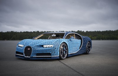 Arving Awaken Tangle This full-size LEGO Bugatti Chiron actually runs and drives | Driving