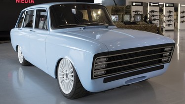 The Kalashnikov CV-1 electric vehicle prototype.