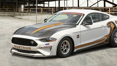 The 2018 Mustang Cobra Jet is a limited-edition turnkey race car that honors the 50th anniversary of the original that dominated drag strips in 1968. The new Cobra Jet makes its public debut at the 2018 Woodward Dream Cruise.