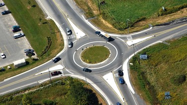 The centre of Kemptville's first-ever roundabout will be planted this spring. Plans are in the works that would make North Grenville the roundabout capital of Eastern Ontario, and perhaps Canada.