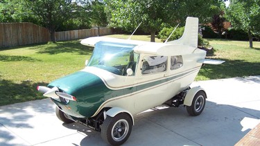 An enthusiast built airplane-car combining a 1959 Cessna 172 and a VW Beetle.