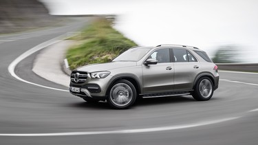 The 2020 Mercedes-Benz GLE crossover.